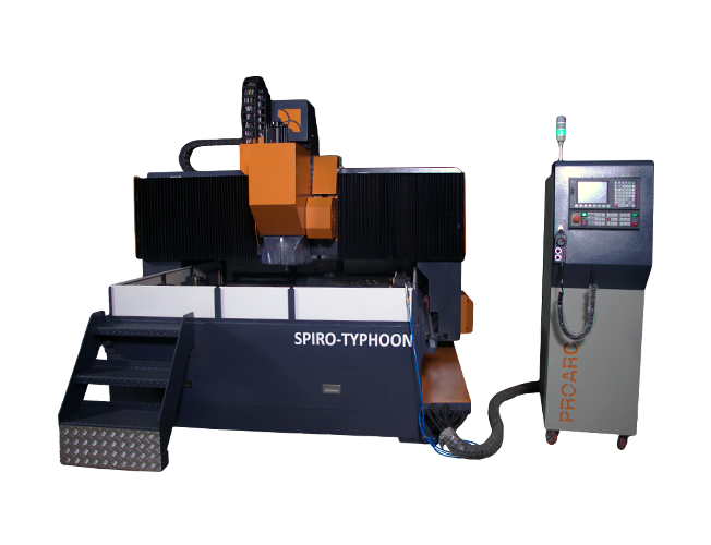 ProArc Spiro Typhoon CNC drilling and milling machine for precision metal processing and industrial machining